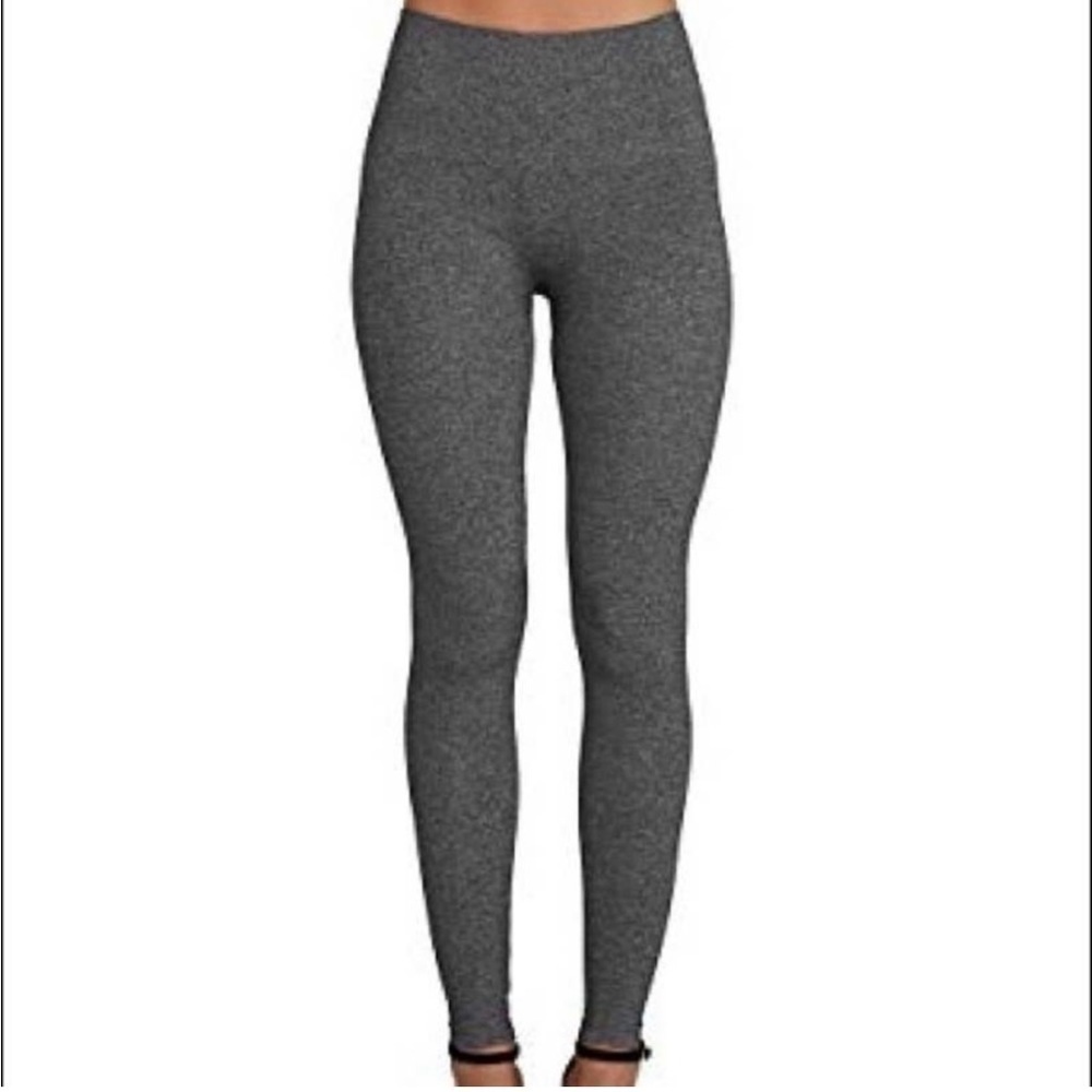 Spanx Look at Me Now Gray Seamless Leggings